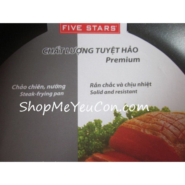 Chảo chống dính FiveStar 3 đáy bếp từ