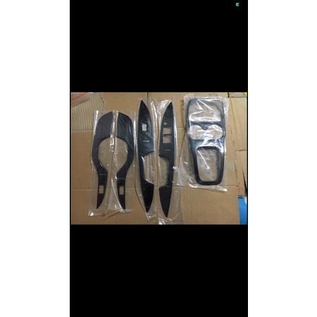 Ốp Nội Thất Xe Mitsu Attrage 2016 2017 2018 2019 2020 Mẫu Titan - Bộ 5 Chi tiết