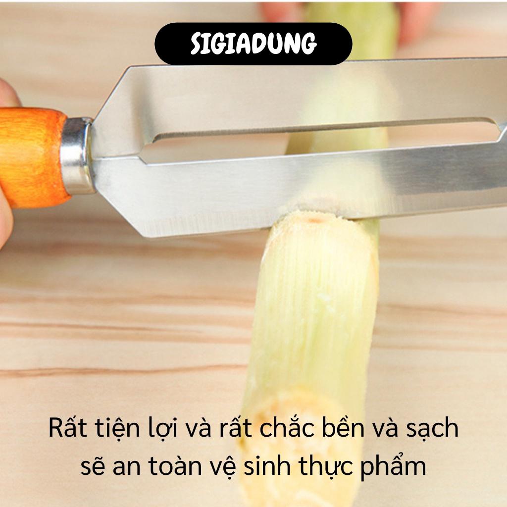 Dao bào cán gỗ XẢ TỒN Dao bào lưỡi sắt không gỉ tay cầm cán gỗ Đồ dùng nhà bếp tiện ích 9622