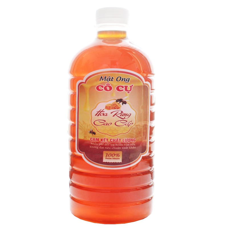 [Mã BMBAU50 giảm 7% đơn 99K] Mật Ong Hoa Rừng nguyên chất Cao Cấp 1000ml - Đặc Sản Cô Cự