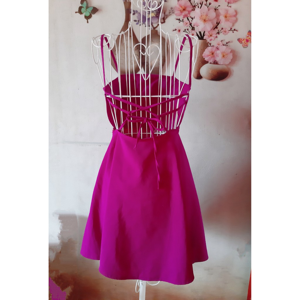 Thanh lý váy dây sexy hở lưng