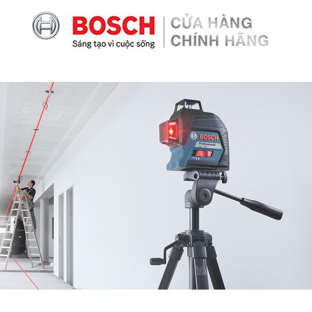 [CHÍNH HÃNG] Máy Cân Mực Laser Bosch GLL 3-80 (Tia Đỏ), Giá Đại Lý Cấp 1, Bảo Hành Tại TTBH Toàn Quốc