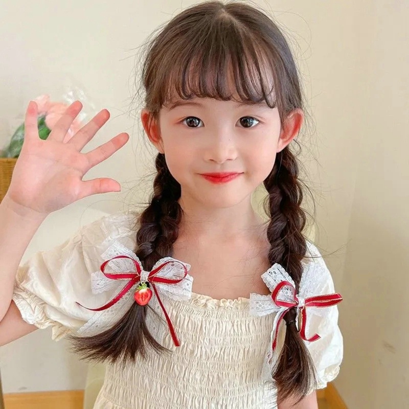 Kẹp Tóc Đính Nơ Xinh Xắn Dành Cho Nữ