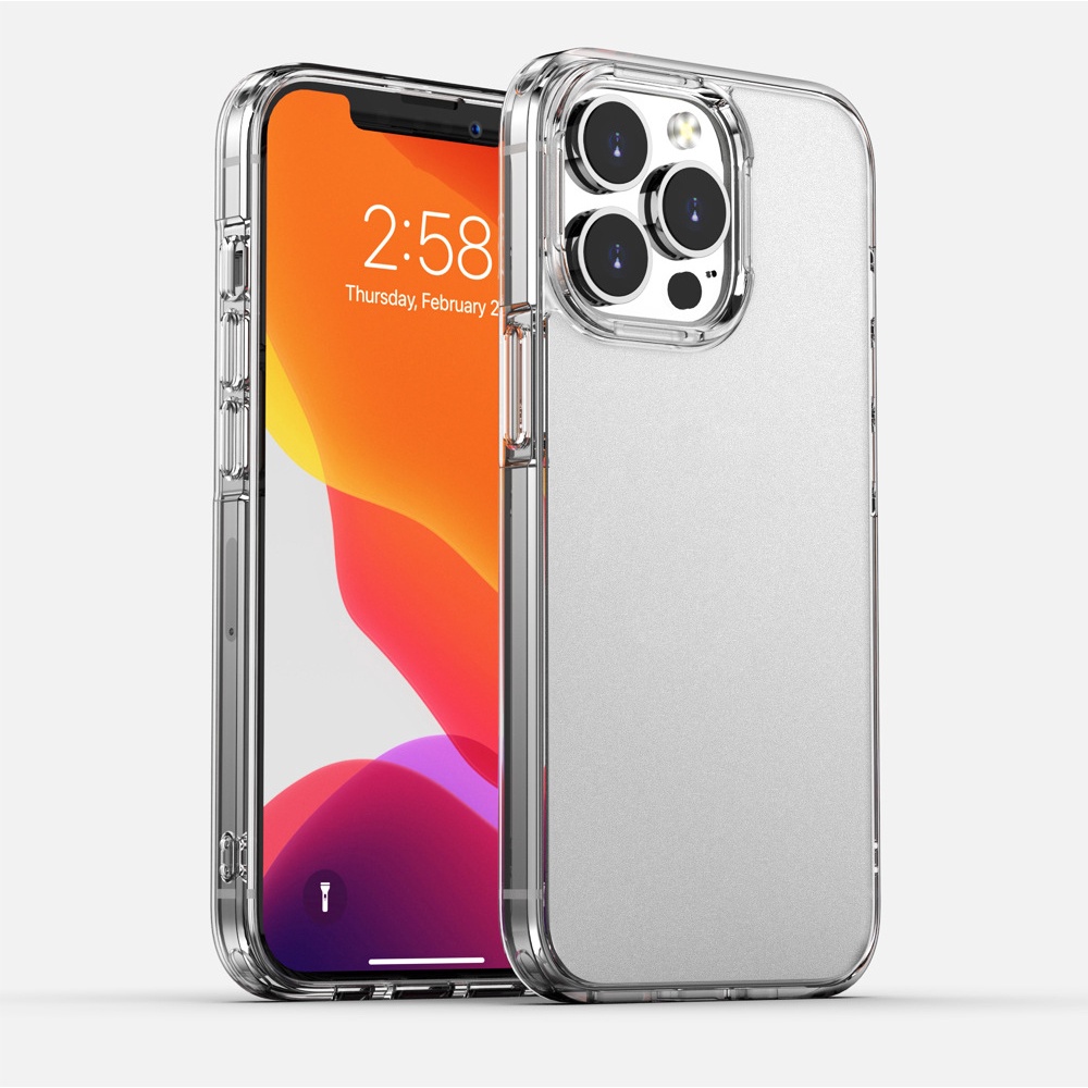 Ốp lưng iPhone 15/ 15 Plus/ 15 Pro/ 15 Pro Max/ 14/ 13/ 12, ốp chống vân tay, ốp chống sốc, ốp nhám mờ hiệu Likgus