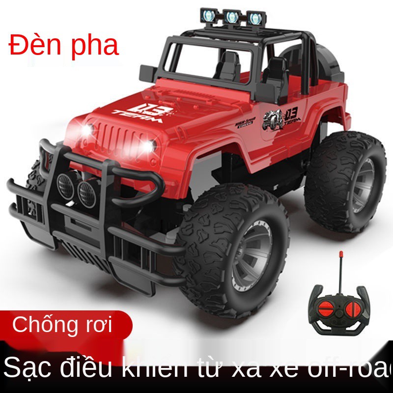 ô tô điều khiển từ xa xe địa hình có thể sạc lại drift điện trẻ em đồ chơi leo núi