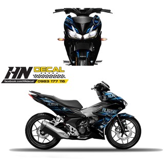 Tem Trùm Winner X Đen Xanh Sói