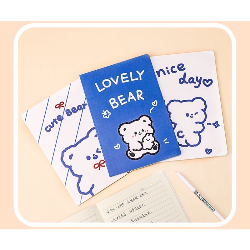 Vở học sinh, sinh viên cầm tay, nhật ký khổ A5 hoạt hình