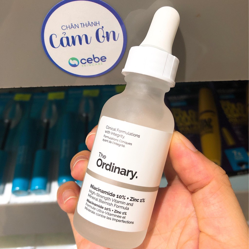 Serum The Ordinary Niacinamide 10% + Zinc 1% (30mL)