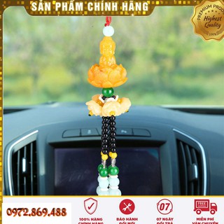 Dây treo xe ô tô phong thủy tượng đức phật ngự đài sen