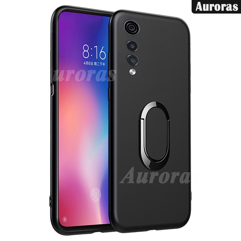 Ốp Điện Thoại Mềm Gắn Nhẫn Đỡ Xoay 360 Độ Cho LG Velvet 5G ° Vỏ Bọc Giữ Xe Hơi LG Velvet 5G