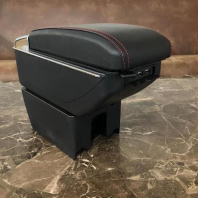 Bệ/Hộp tỳ tay xe hơi Suzuki Ertiga tích hợp 7 cổng USB 2019-2020 Hàng Loại 1