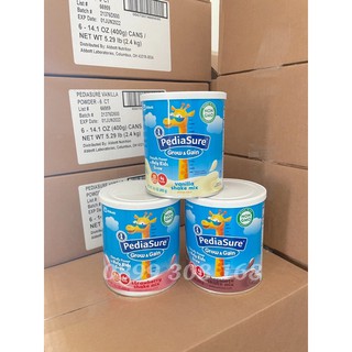 SỮA BỘT PEDIASURE MỸ SIZE 400G đủ 3 vị [date 2022]