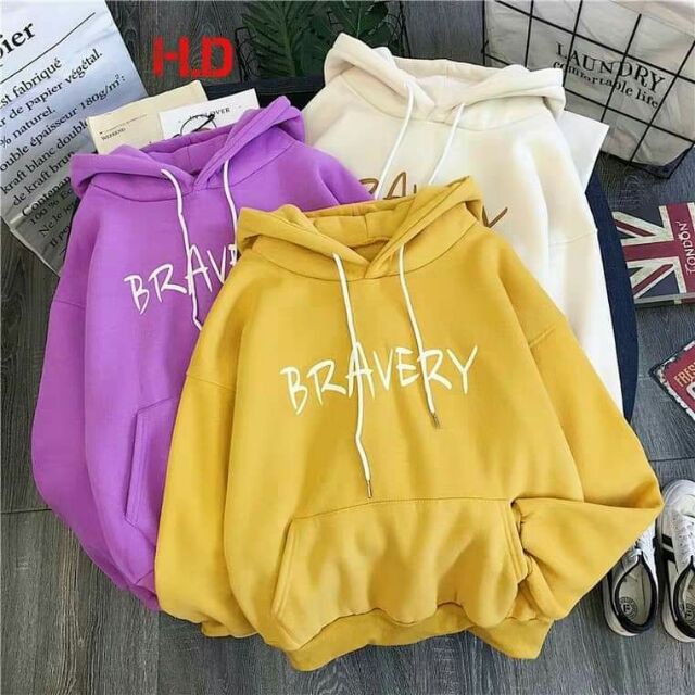 Áo hodie Bravery