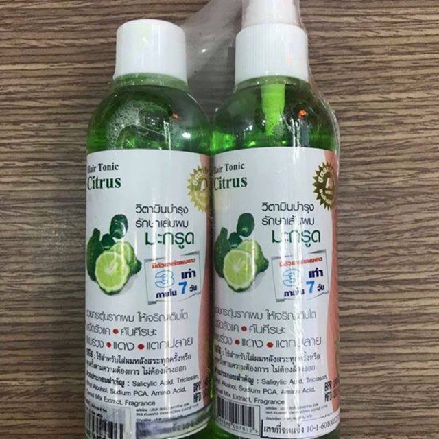 Cặp Tinh dầu dưỡng và mọc tóc Hair Tonic Citrus