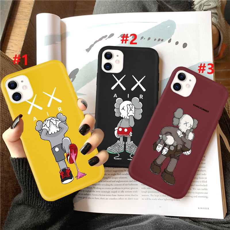 Ốp điện thoại silicone hình Kaws thời trang cho iPhone 11 11Pro 11ProMax 6 6s 7 8 X XS XR XSMAX | BigBuy360 - bigbuy360.vn