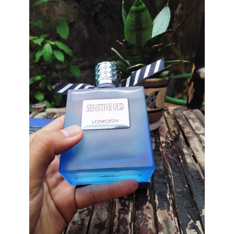 [Nước hoa nam] Nước Hoa Nam Chính Hãng SENSITIVE OUD LONKOOM 100ml mùi thơm nam tính mạnh mẽ sang trọng quyến rũ | Thế Giới Skin Care