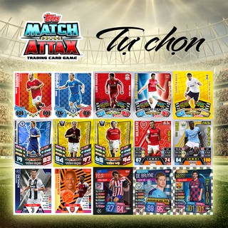 Thẻ In Match Attax Tự Chọn Size Poca Việt Nam