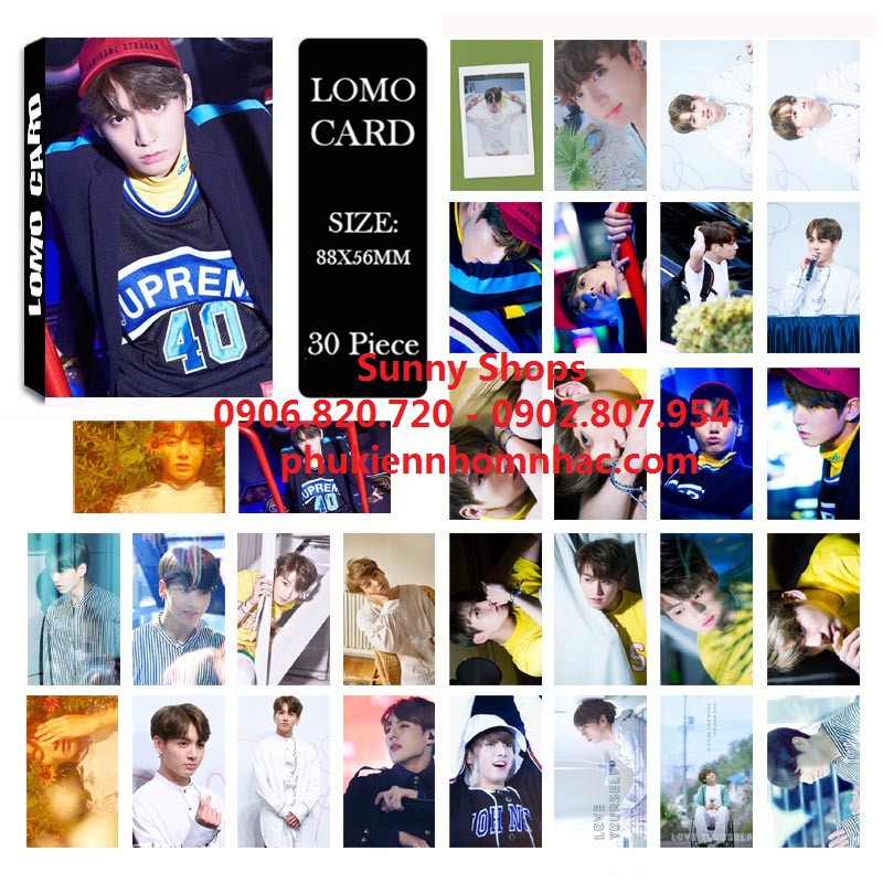 Lomocard BTS Love Yourself chung nhóm và thành viên | BigBuy360 - bigbuy360.vn