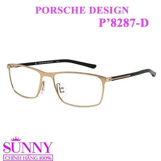 Gọng kính chính hãng Porsche Design P8287 D bảo hành toàn quốc