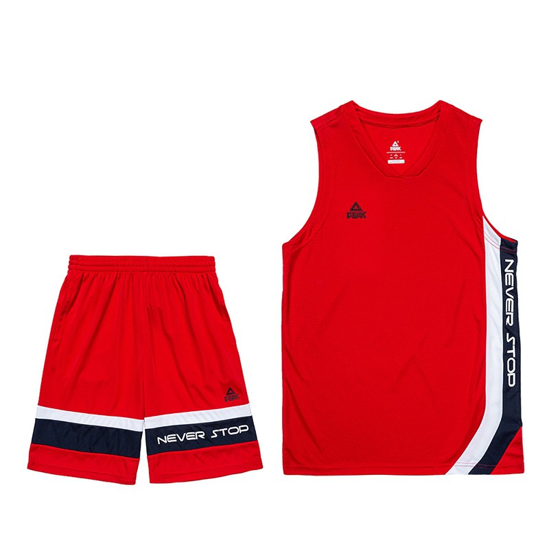 Bộ quần áo tập bóng rổ nam mát mẻ mùa hè Peak FW702281