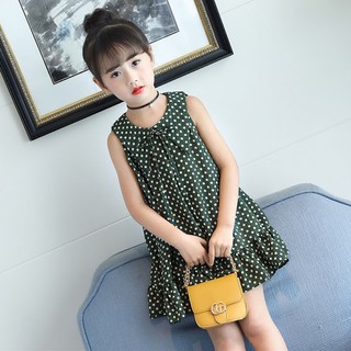 VÁY CHẤM BI BÉ GÁI