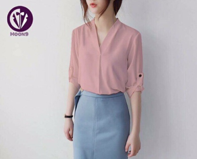 Áo sơ mi nữ tay lỡ [FREESHIP TỪ 99K