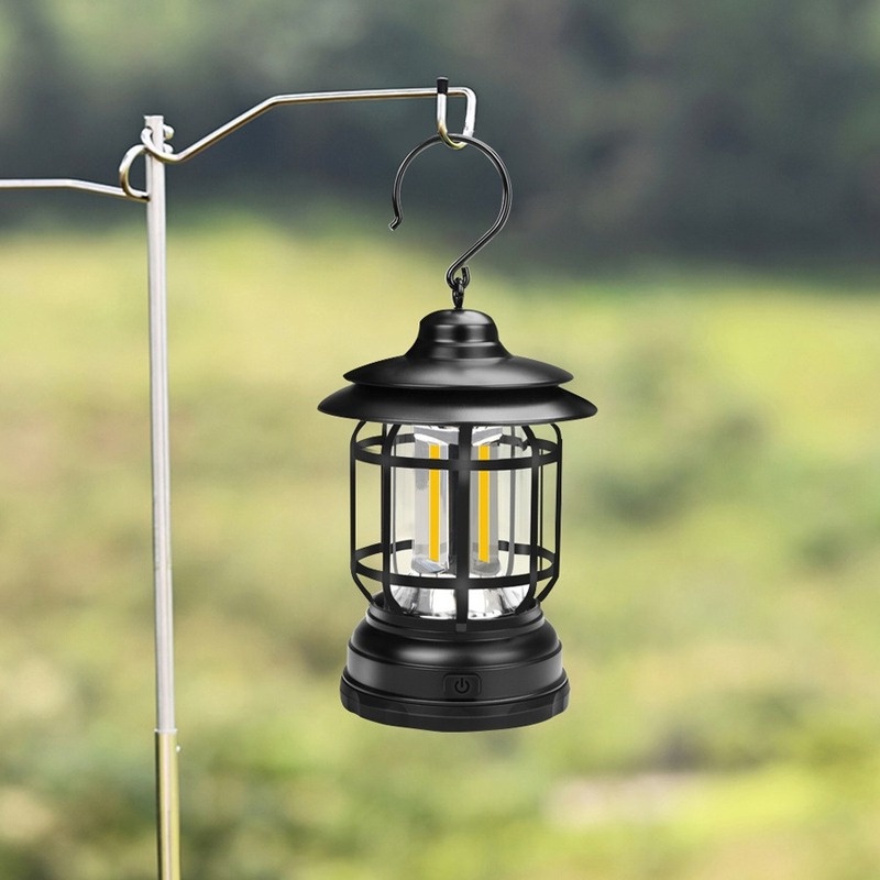 Đèn LED Đa Năng Có Thể Sạc Lại Dùng Khi Đi Cắm Trại Ngoài Trời