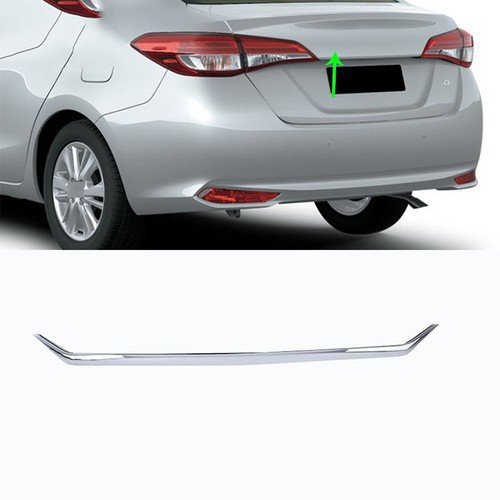 Vios, ốp tay mở cốp Vios 2019 2020 màu trắng bạc