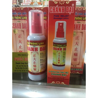 Dầu xịt xoa bóp Chánh Đại _100ml