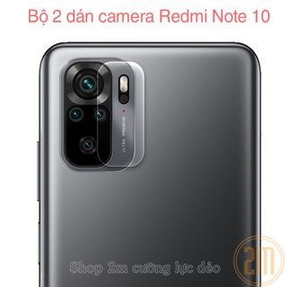 Bộ 2 cường lực camera Redmi Note 10, 10 Pro