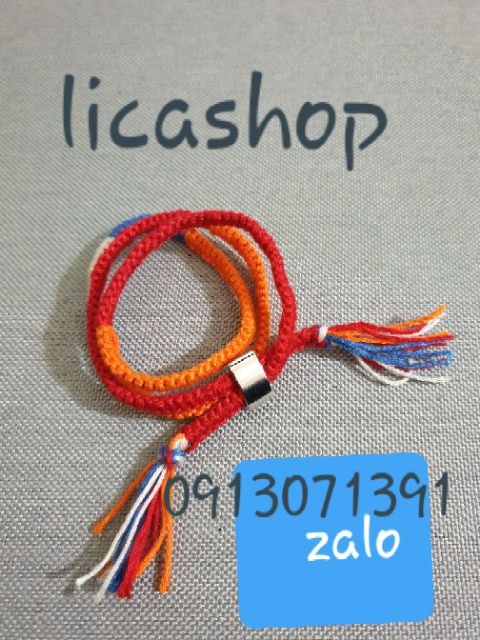 Dây buộc tóc your name móc khóa inox hợp kim