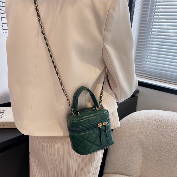 Túi Cốp Mini/Túi Đeo Chéo Mini Nữ Thêu Họa Tiết Phong Cách Châu Âu Mới FT7107 Túi đeo chéo nhỏ xinh giá rẻ