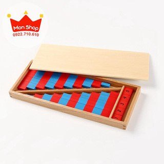 Giáo cụ Montessori - Set Gậy Số Nhỏ