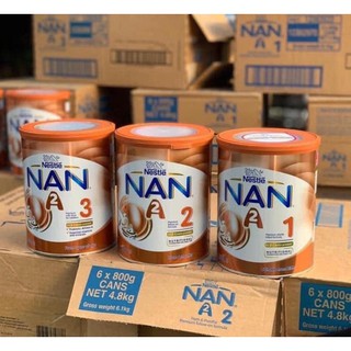 SỮA NAN A2 800g ÚC ĐỦ SỐ 1.2.3( DATE mới)