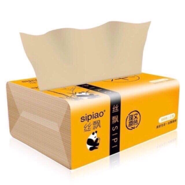 30 GÓI GIẤY ĂN GẤU TRÚC SIPIAO LOẠI 300 TỜ ( CHUẨN SIPAO TRUNG)