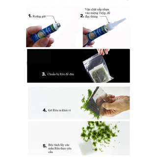 Keo dán cố định rêu lũa cho thủy sinh (1 tuýp)