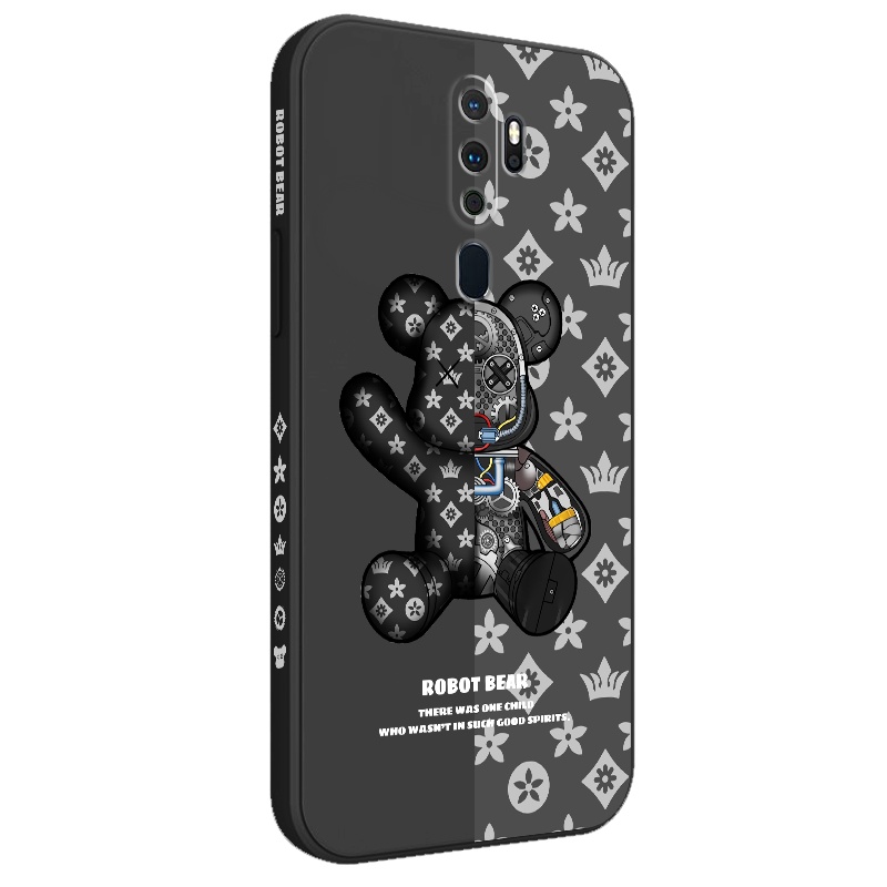 Ốp Điện Thoại Họa Tiết Gấu Dễ Thương Dành Cho OPPO A9 A5 2020 A83 A94 4G A5 A3S A12E