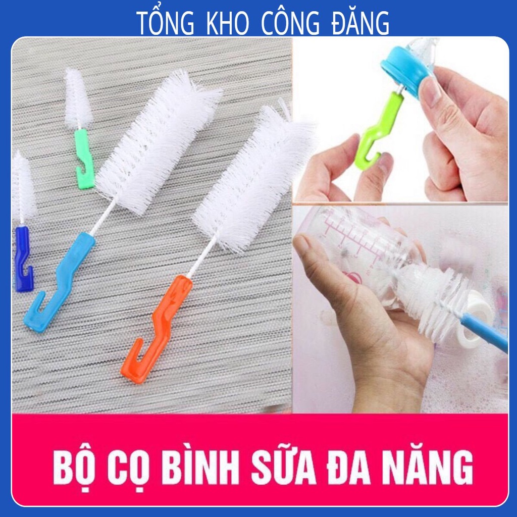 Bộ Cọ bình sữa 2 chi tiết cho bé. ...