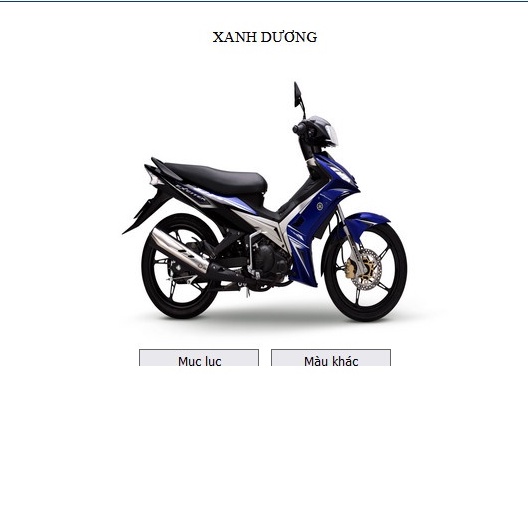 Dàn áo xanh dương ex 2006 - 2010 - 12 món mủ sơn đi đầu nhỏ chính hãng yamaha