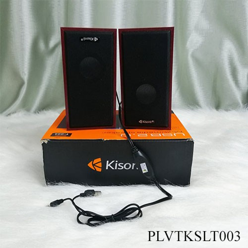 [Mã ELHACE giảm 4% đơn 300K] BỘ LOA MÁY TÍNH 2.0 KISONLI T-003