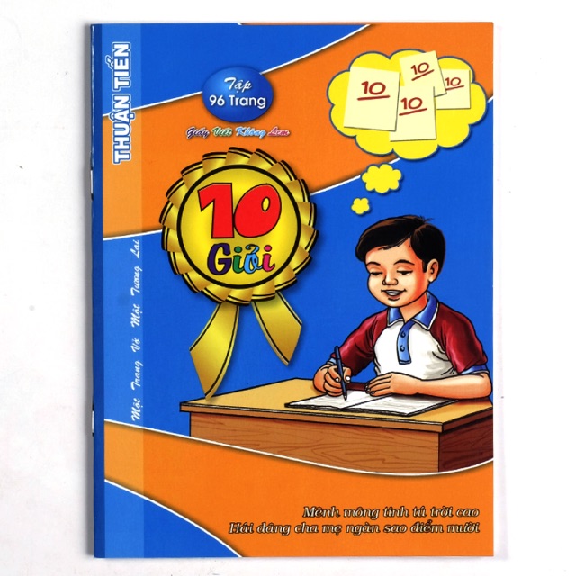 Tập 4 ô ly 96 trang Điểm 10 Thuận Tiến