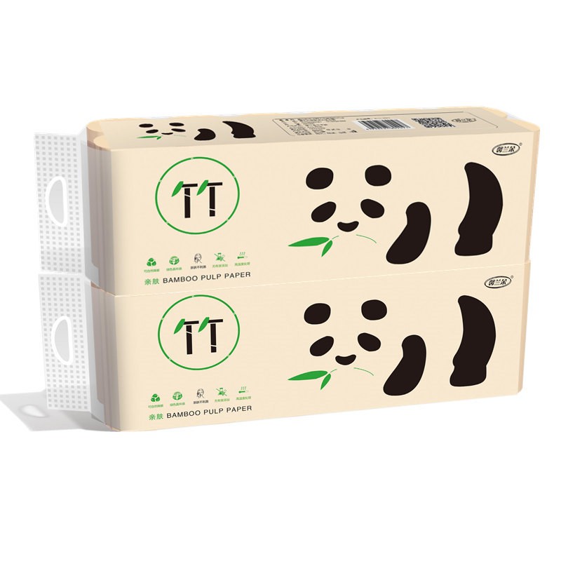 12 Cuộn Giấy Vệ Sinh Bằng Tre Tự Nhiên