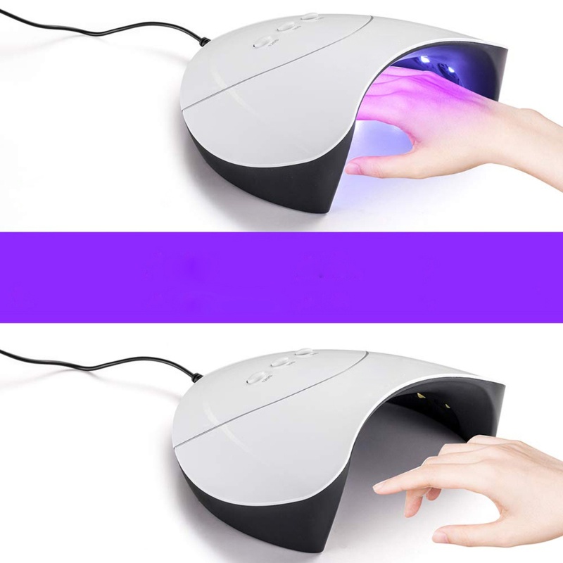 Đèn LED UV USB 36W Hong Khô Sơn Móng Tay Cảm Biến Tự Động