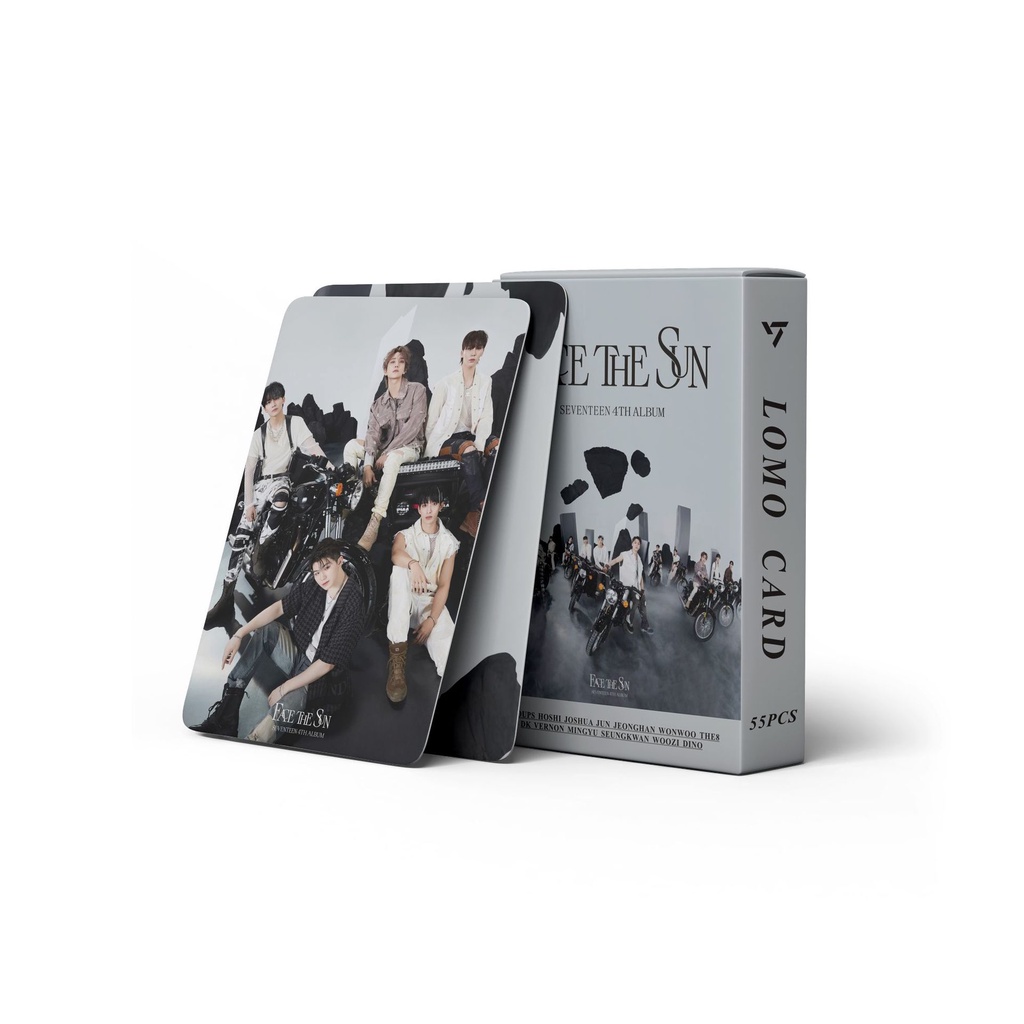Kpop Seventeen FACE THE SUN Album Photocard Attacca DARLING Lomo Card Postcard