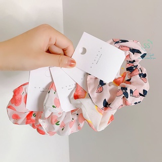 [Cute] Dây cột tóc, thun buộc tóc Retro trái cây dễ thương