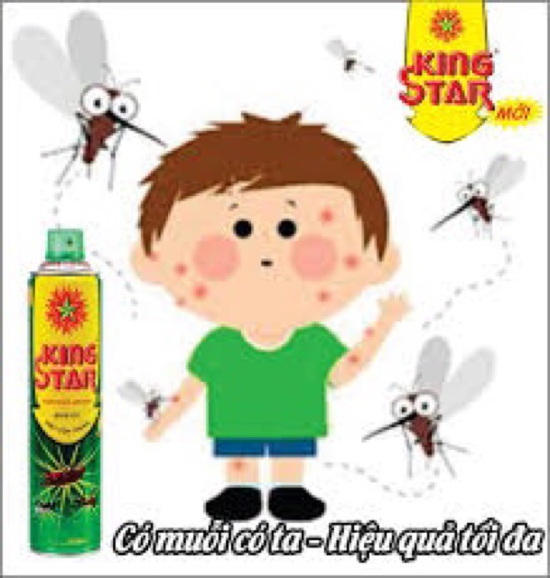 Bình xịt côn trùng King STar chai 600ml
