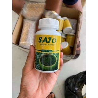 Tảo Bột Sato  Cấy dưỡng da - Hũ 100gr