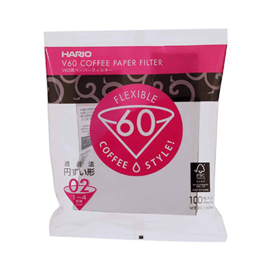 [Mã LIFEXANH03 giảm 10% đơn 500K] Giấy lọc cà phê Hario V60 size 1 và size 2 | Xuất sứ Nhật Bản