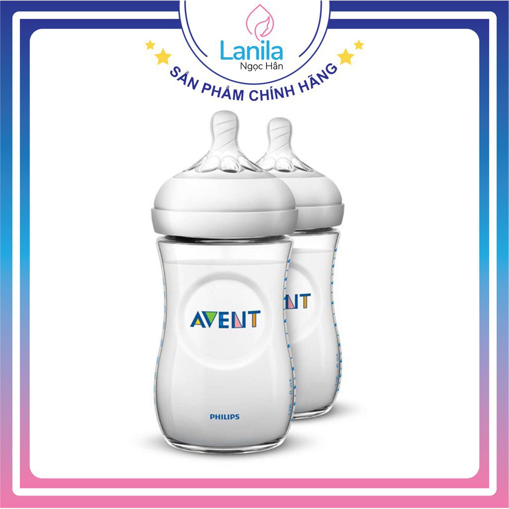 Bình Sữa Philips Avent 260ml [Chính Hãng 100%] Núm Vú Giả Cho Bé, Bình Sữa Trẻ Em Chất Lượng Tốt Nhất 2020 - Chính Hãng