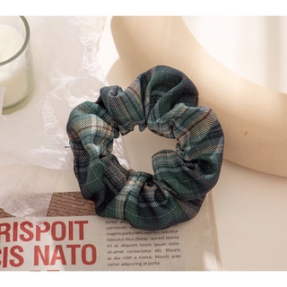 Cột tóc vải Scrunchies phong cách Hàn Quốc